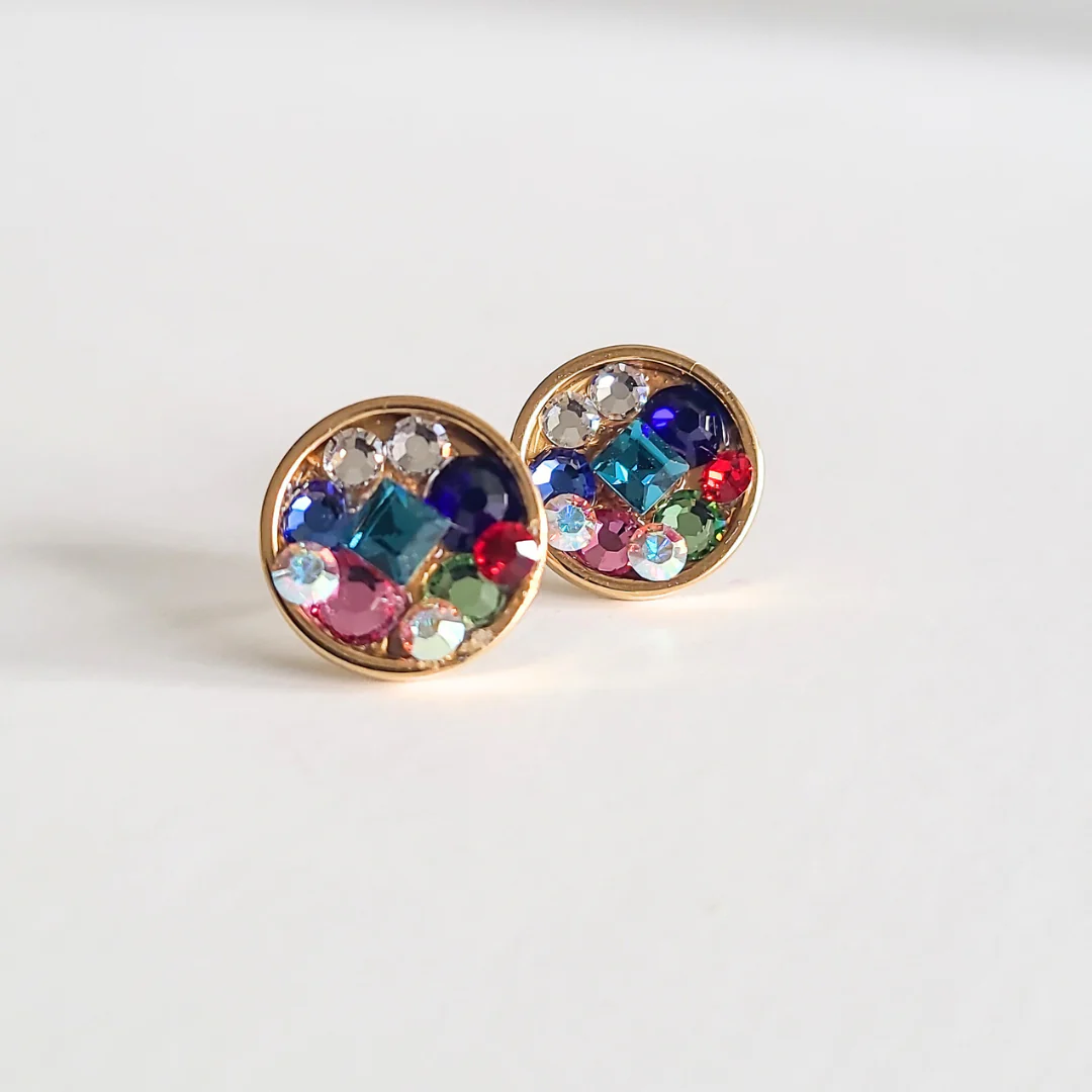 Staci Stud Array Earrings